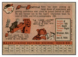 1958 Topps Baseball #232 Reno Bertoia Tigers EX-MT 535810