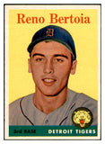 1958 Topps Baseball #232 Reno Bertoia Tigers EX-MT 535811