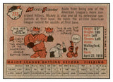 1958 Topps Baseball #233 Mickey Vernon Indians EX-MT 535812