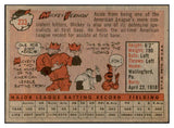 1958 Topps Baseball #233 Mickey Vernon Indians EX-MT 535813