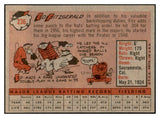 1958 Topps Baseball #236 Ed Fitzgerald Senators EX-MT 535818