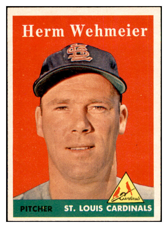 1958 Topps Baseball #248 Herm Wehmeier Cardinals EX-MT 535834