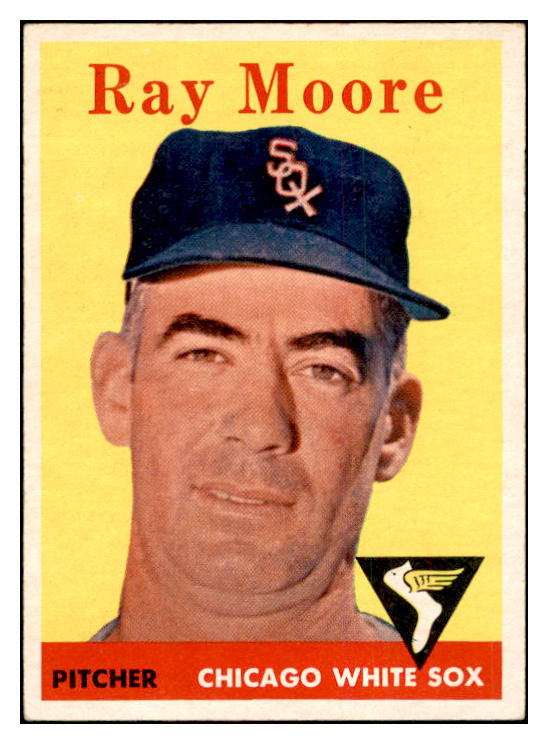 1958 Topps Baseball #249 Ray Moore White Sox EX-MT 535835
