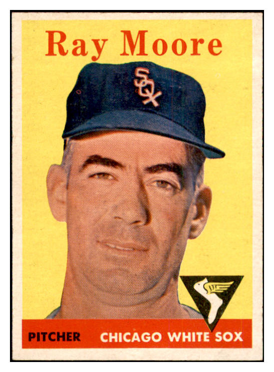 1958 Topps Baseball #249 Ray Moore White Sox EX-MT 535836