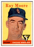 1958 Topps Baseball #249 Ray Moore White Sox EX-MT 535836