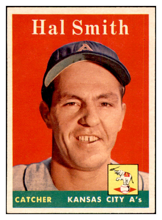 1958 Topps Baseball #257 Hal Smith A's EX-MT 535846