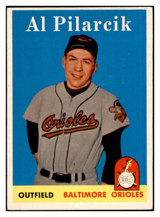 1958 Topps Baseball #259 Al Pilarcik Orioles EX-MT 535847