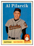 1958 Topps Baseball #259 Al Pilarcik Orioles EX-MT 535848