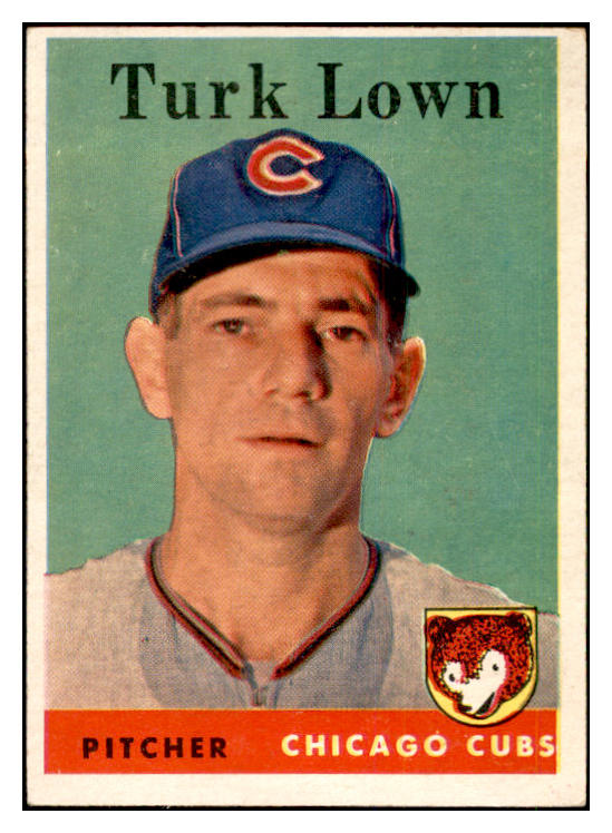 1958 Topps Baseball #261 Turk Lown Cubs EX-MT 535852
