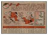 1958 Topps Baseball #263 Eddie Bressoud Giants EX-MT 535855