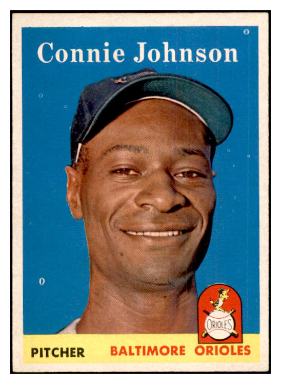 1958 Topps Baseball #266 Connie Johnson Orioles EX-MT 535859