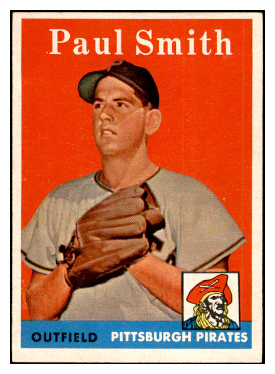 1958 Topps Baseball #269 Paul Smith Pirates EX-MT 535862