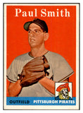 1958 Topps Baseball #269 Paul Smith Pirates EX-MT 535862