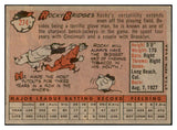 1958 Topps Baseball #274 Rocky Bridges Senators EX-MT 535867