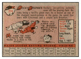 1958 Topps Baseball #274 Rocky Bridges Senators EX-MT 535868