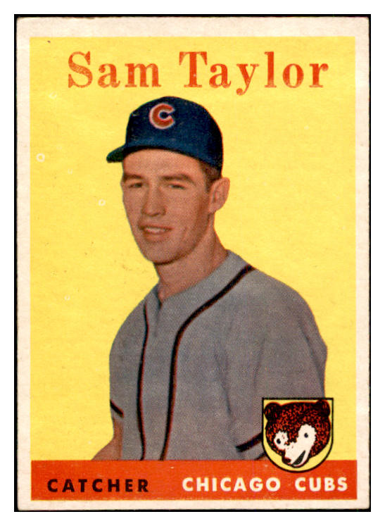 1958 Topps Baseball #281 Sam Taylor Cubs EX-MT 535874