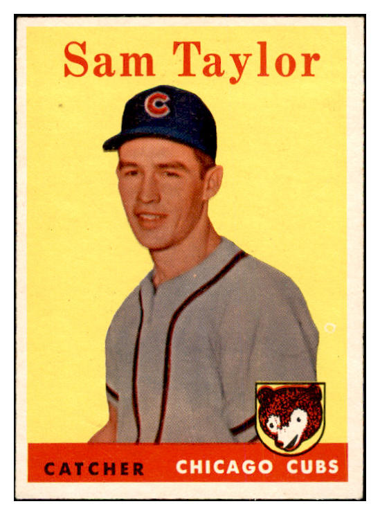 1958 Topps Baseball #281 Sam Taylor Cubs EX-MT 535875