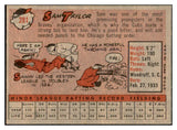 1958 Topps Baseball #281 Sam Taylor Cubs EX-MT 535875