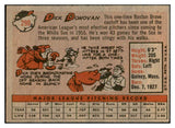 1958 Topps Baseball #290 Dick Donovan White Sox EX-MT 535885