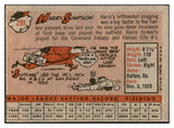 1958 Topps Baseball #299 Harry Simpson Yankees EX-MT 535894