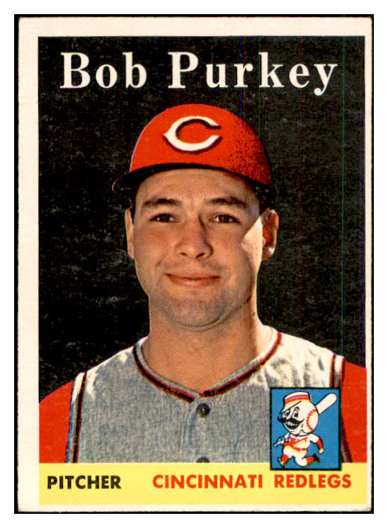 1958 Topps Baseball #311 Bob Purkey Reds EX-MT 535907