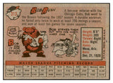 1958 Topps Baseball #313 Bob Rush Braves EX-MT 535908