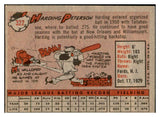 1958 Topps Baseball #322 Harding Peterson Pirates EX-MT 535916