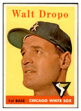1958 Topps Baseball #338 Walt Dropo White Sox EX-MT 535934