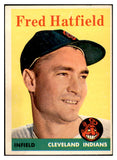 1958 Topps Baseball #339 Fred Hatfield Indians EX-MT 535936
