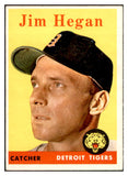 1958 Topps Baseball #345 Jim Hegan Tigers EX-MT 535940
