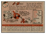 1958 Topps Baseball #345 Jim Hegan Tigers EX-MT 535940