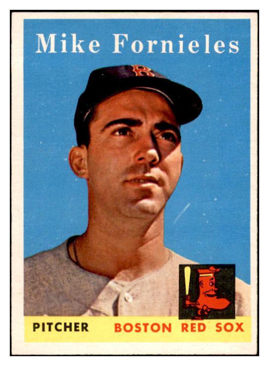1958 Topps Baseball #361 Mike Fornieles Red Sox EX-MT 535961