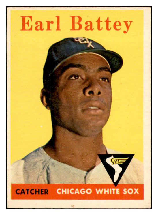 1958 Topps Baseball #364 Earl Battey White Sox EX-MT 535966