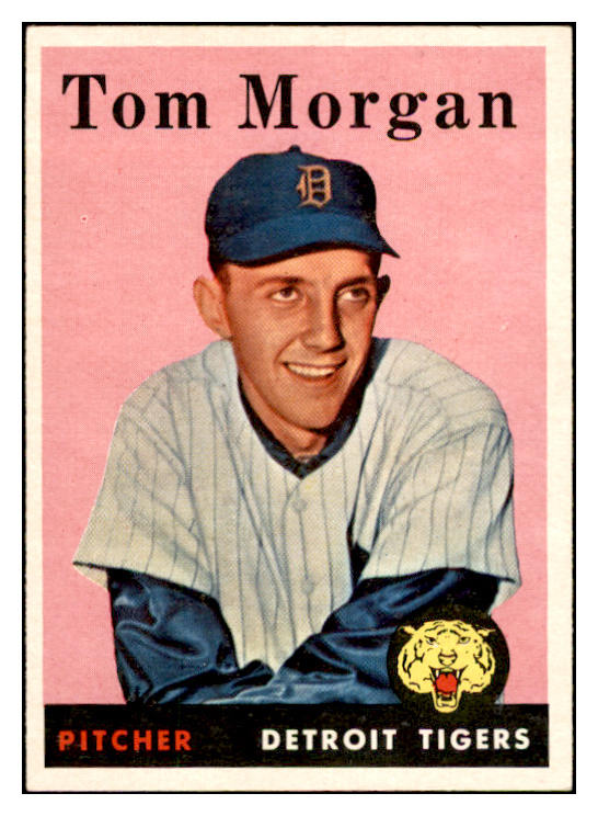 1958 Topps Baseball #365 Tom Morgan Tigers EX-MT 535967