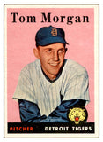1958 Topps Baseball #365 Tom Morgan Tigers EX-MT 535967