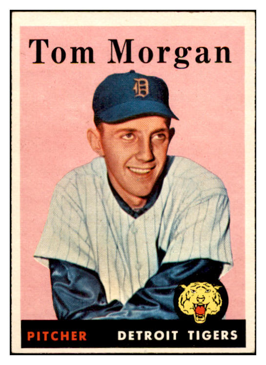 1958 Topps Baseball #365 Tom Morgan Tigers EX-MT 535968