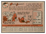 1958 Topps Baseball #369 Ralph Lumenti Senators EX-MT 535973