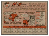 1958 Topps Baseball #381 Hal Brown Orioles EX-MT 535988