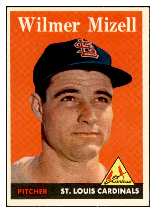 1958 Topps Baseball #385 Wilmer Mizell Cardinals EX-MT 535993