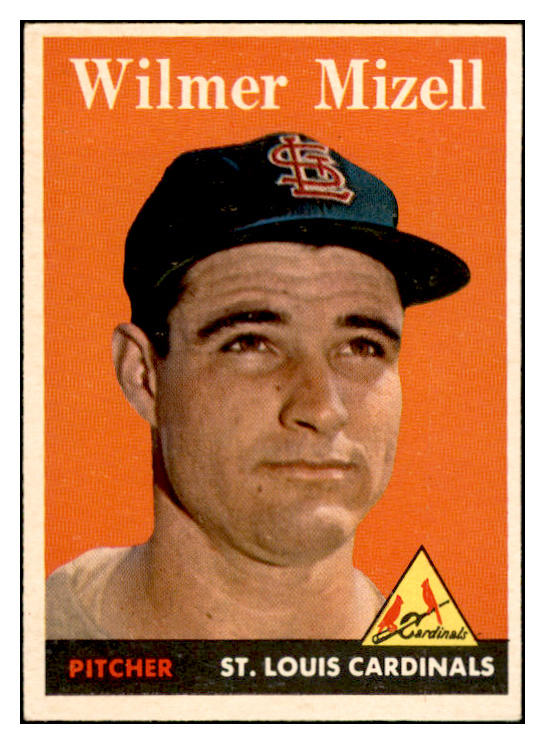 1958 Topps Baseball #385 Wilmer Mizell Cardinals EX-MT 535994