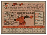 1958 Topps Baseball #387 Wally Post Phillies EX-MT 535995