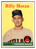 1958 Topps Baseball #388 Billy Moran Indians EX-MT 535997