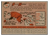 1958 Topps Baseball #388 Billy Moran Indians EX-MT 535998