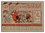 1958 Topps Baseball #396 Dutch Dotterer Reds EX-MT 536007