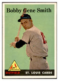 1958 Topps Baseball #402 Bobby Smith Cardinals EX-MT 536012