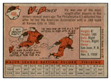1958 Topps Baseball #406 Vic Power A's EX-MT 536019