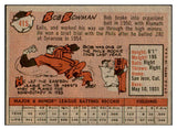 1958 Topps Baseball #415 Bob Bowman Phillies EX-MT 536034