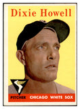 1958 Topps Baseball #421 Dixie Howell White Sox EX-MT 536037