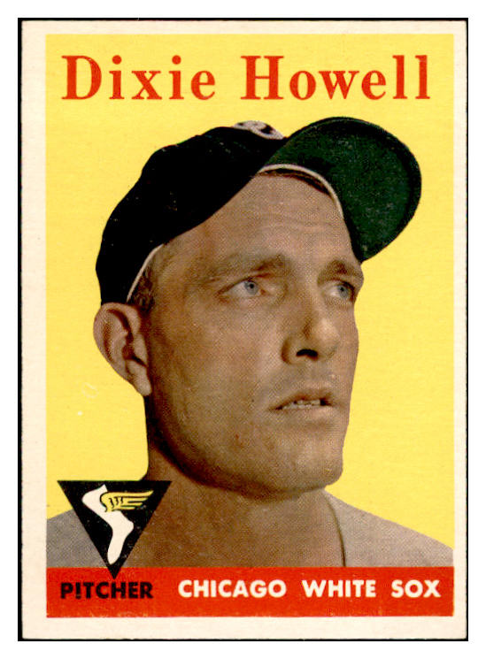 1958 Topps Baseball #421 Dixie Howell White Sox EX-MT 536038