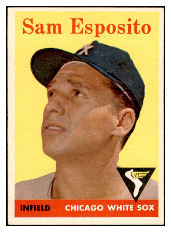 1958 Topps Baseball #425 Sam Esposito White Sox EX-MT 536042